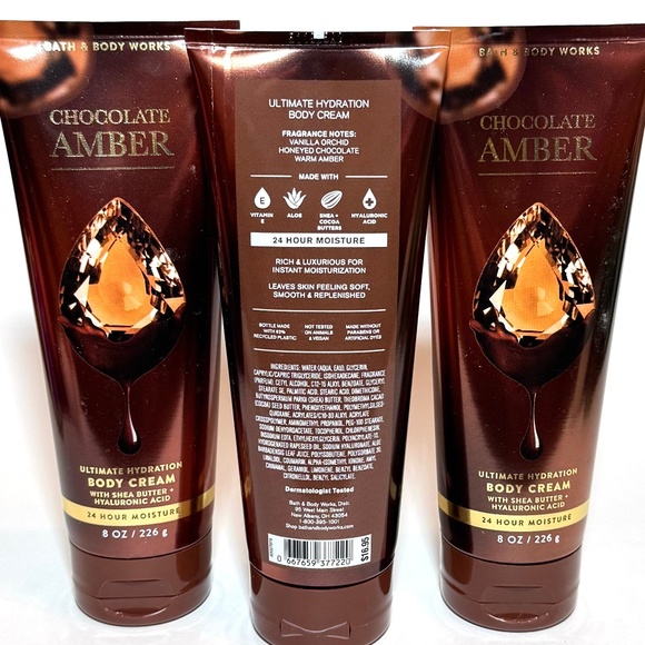 CHOCOLATE AMBER Body Cream - Picture 2 of 2